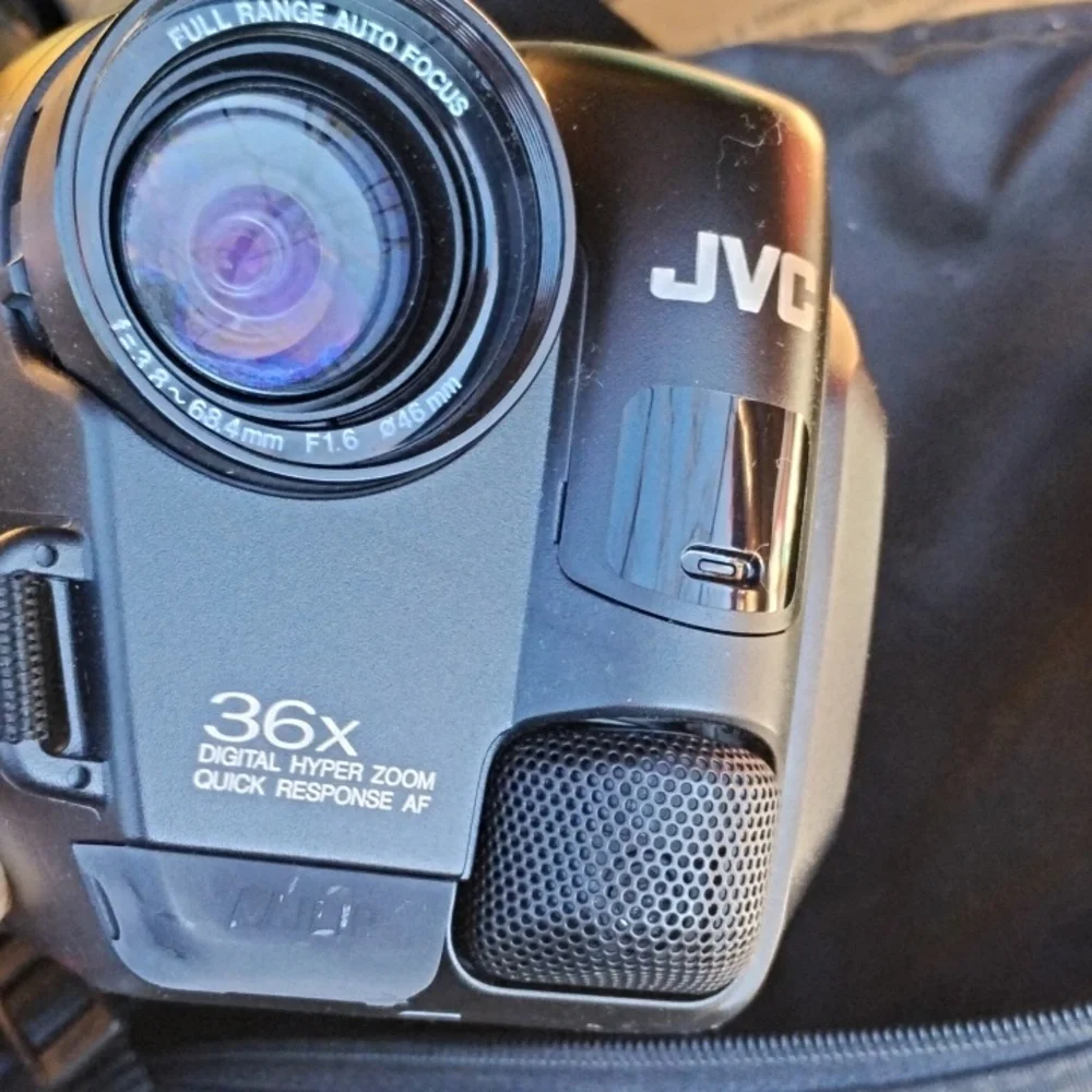 Black Camcorder with Hand Strap&Case+Accessories NEW